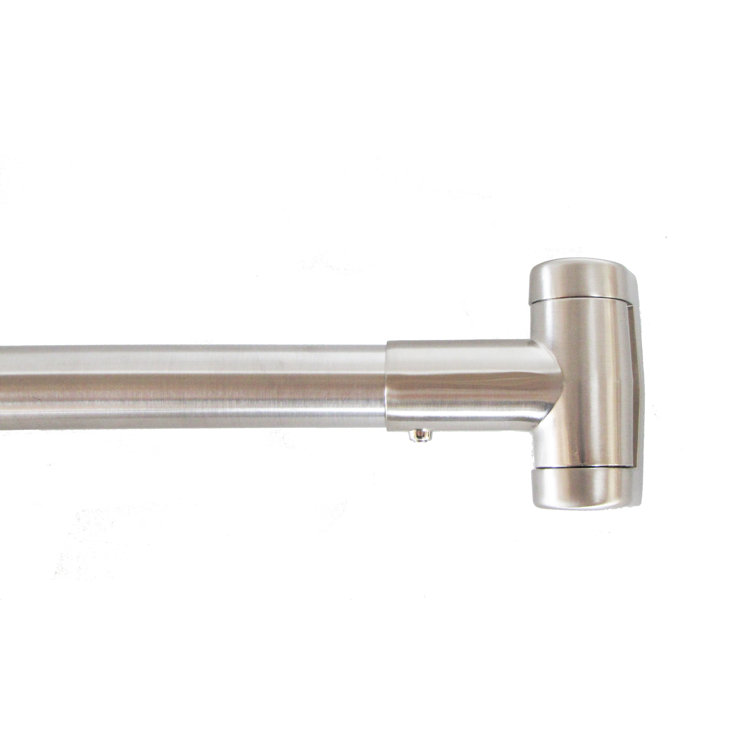 Hardware House Adjustable Curved Fixed Shower Curtain Rod & Reviews